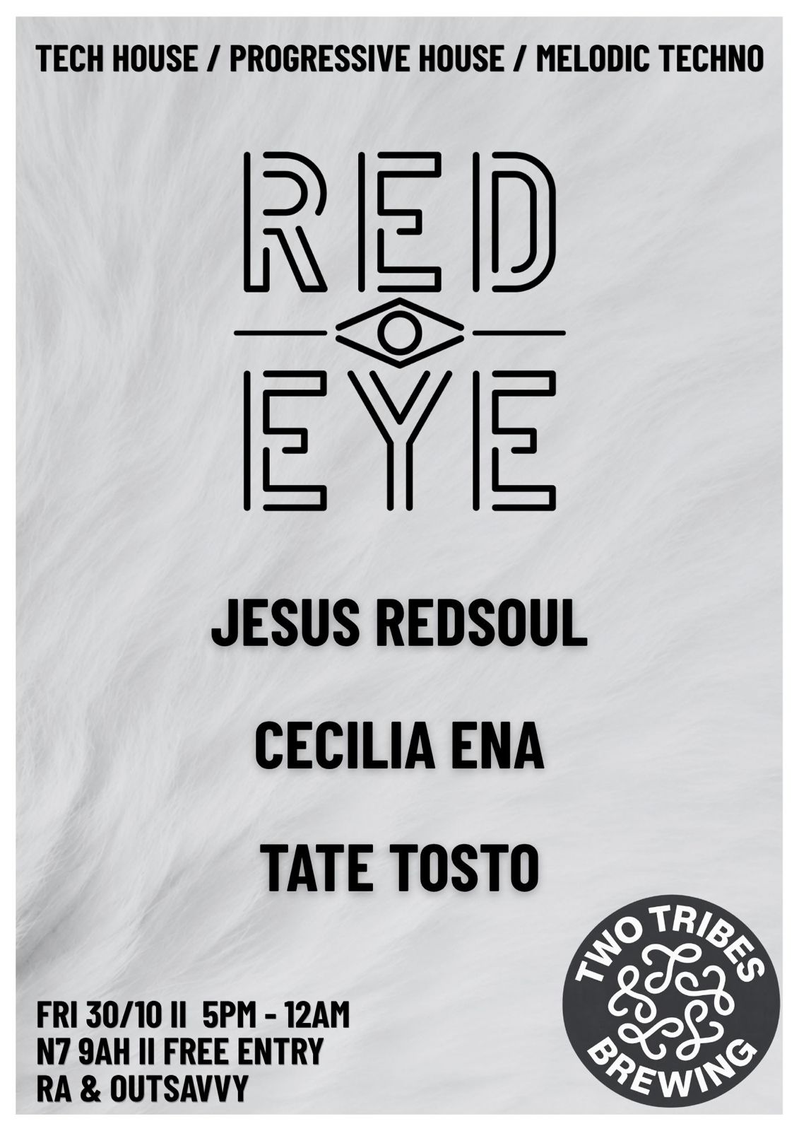 Red Eye - Open Air Day Party at Two Tribes CAMPFIRE flyer