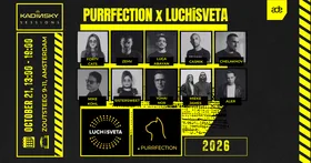 Purrfection X LuchiSveta Label Showcase at Kadinsky Cafe flyer