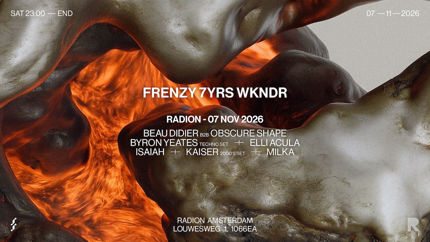 Frenzy 7YRS WKNDR at RADION flyer
