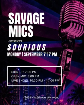 Around The Corner at Savage Labs flyer