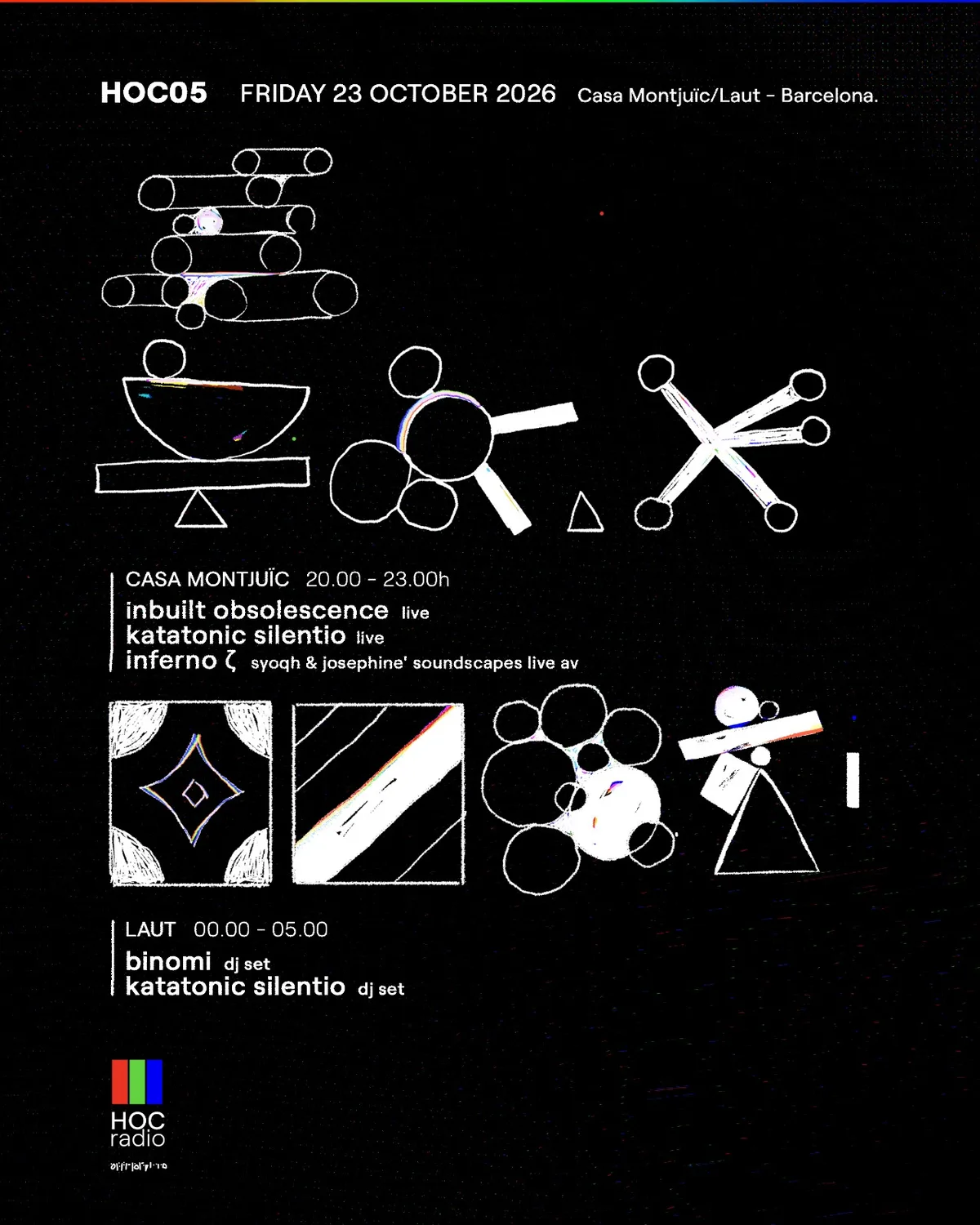 HOC 05: MouseUp aka ABSIS + Binomi  at LAUT flyer