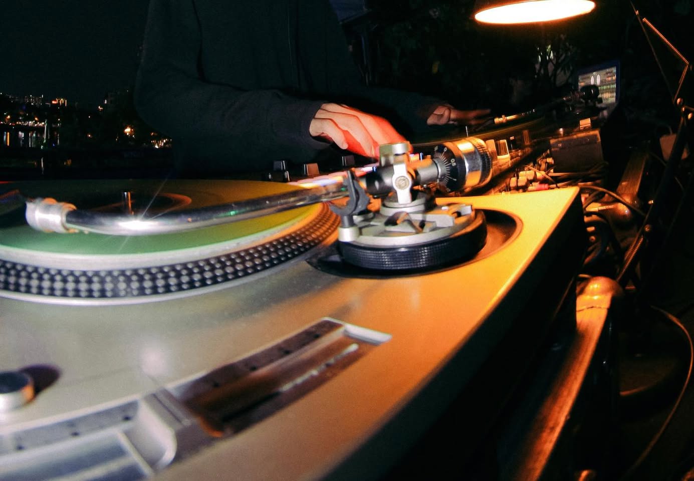 Double Vision: Fresh Wax! ;Tech Collaborations on wax; djmoca&Kanabis Stoned(6 hoursVinyl Set) at Culture Cafe flyer
