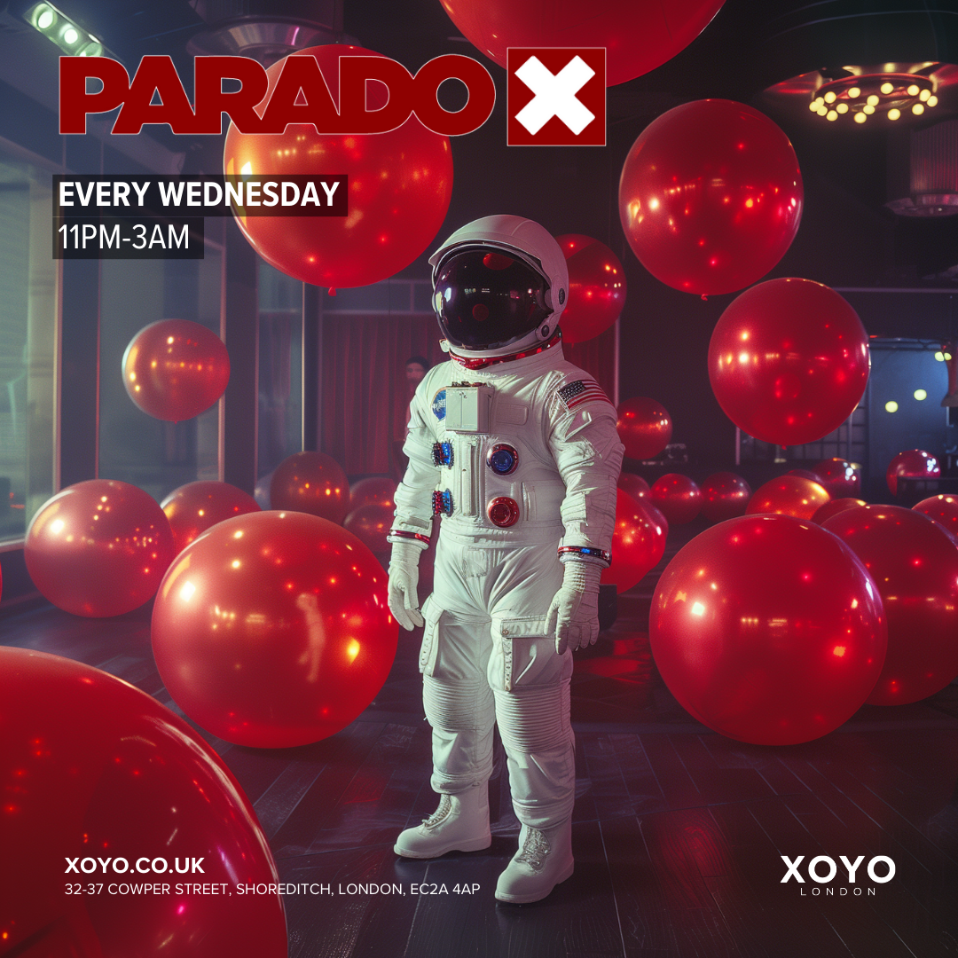 PARADOX at XOYO flyer