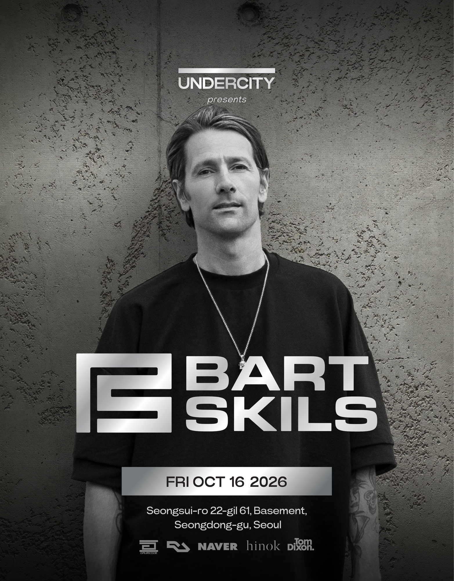 UNDERCITY presents Bart Skils at UNDERCITY flyer