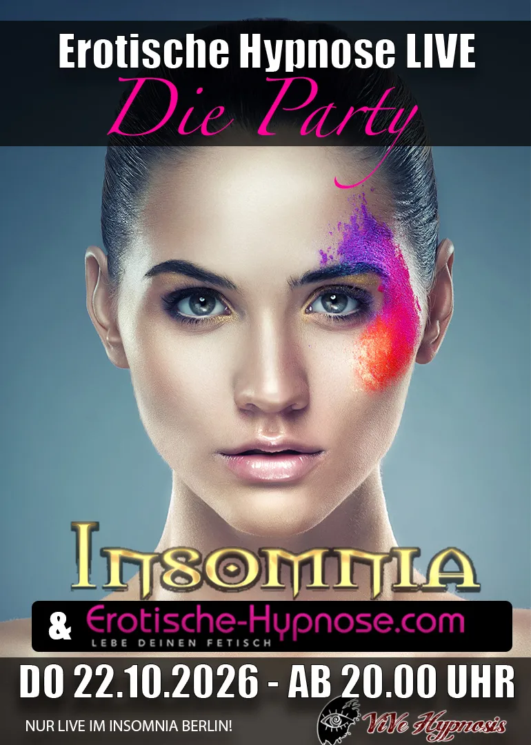 Erotische Hypnose Live - Die 'Venus Party' at INSOMNIA Berlin flyer
