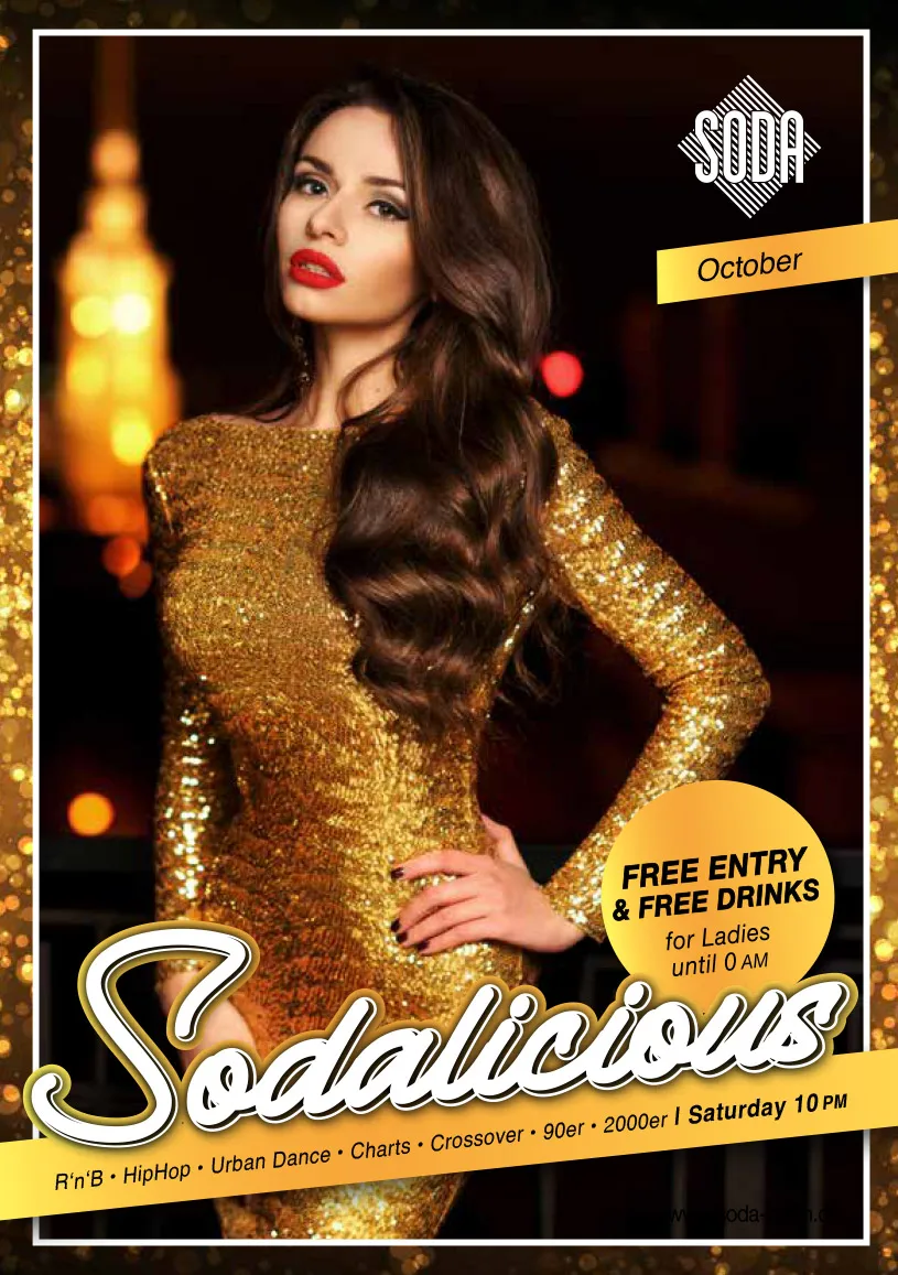 Electro & Techno Sounds Saturday at Soda Club Berlin flyer