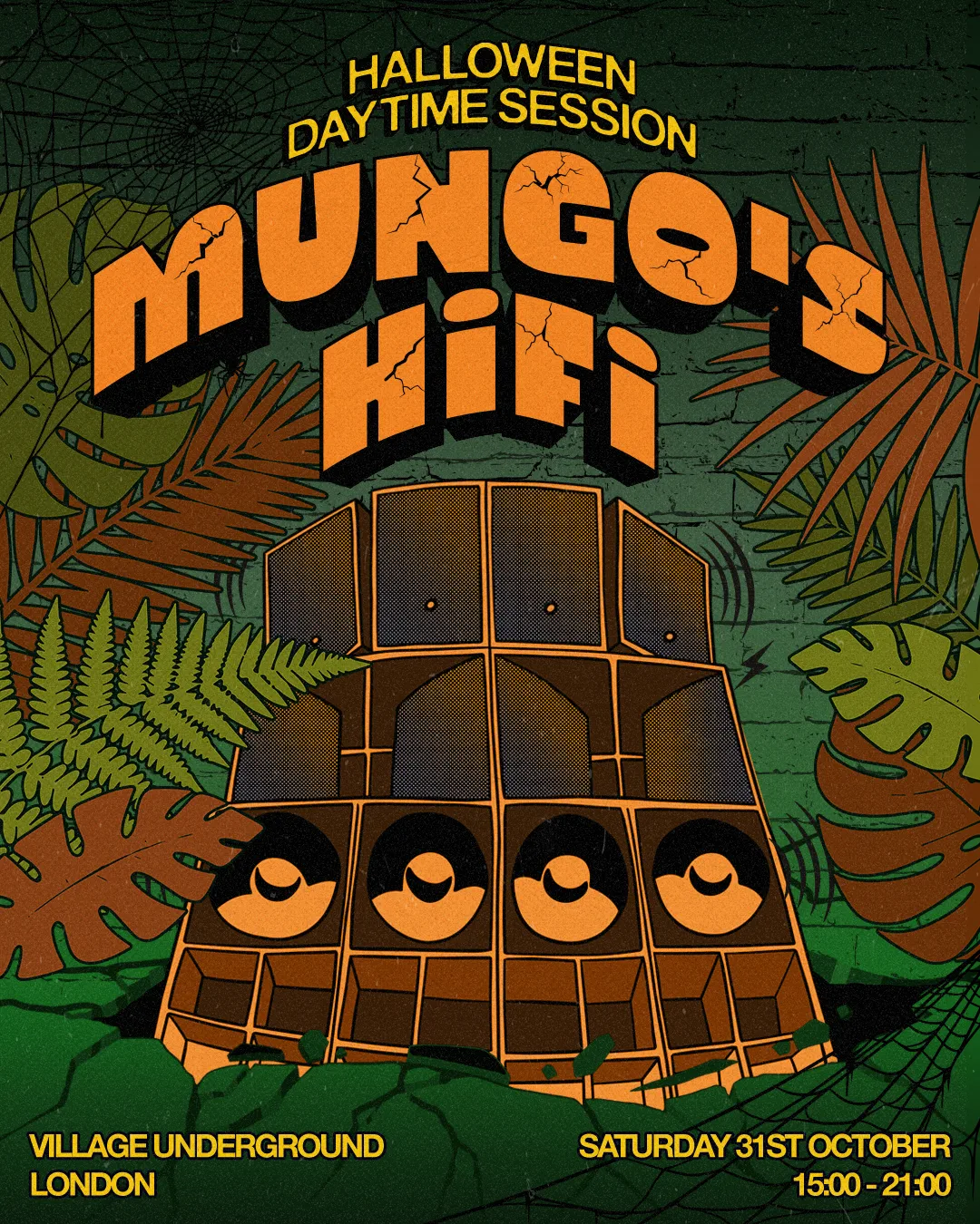 Mungo's HiFi (Full Soundsystem) - Halloween Daytime Session at Village Underground flyer