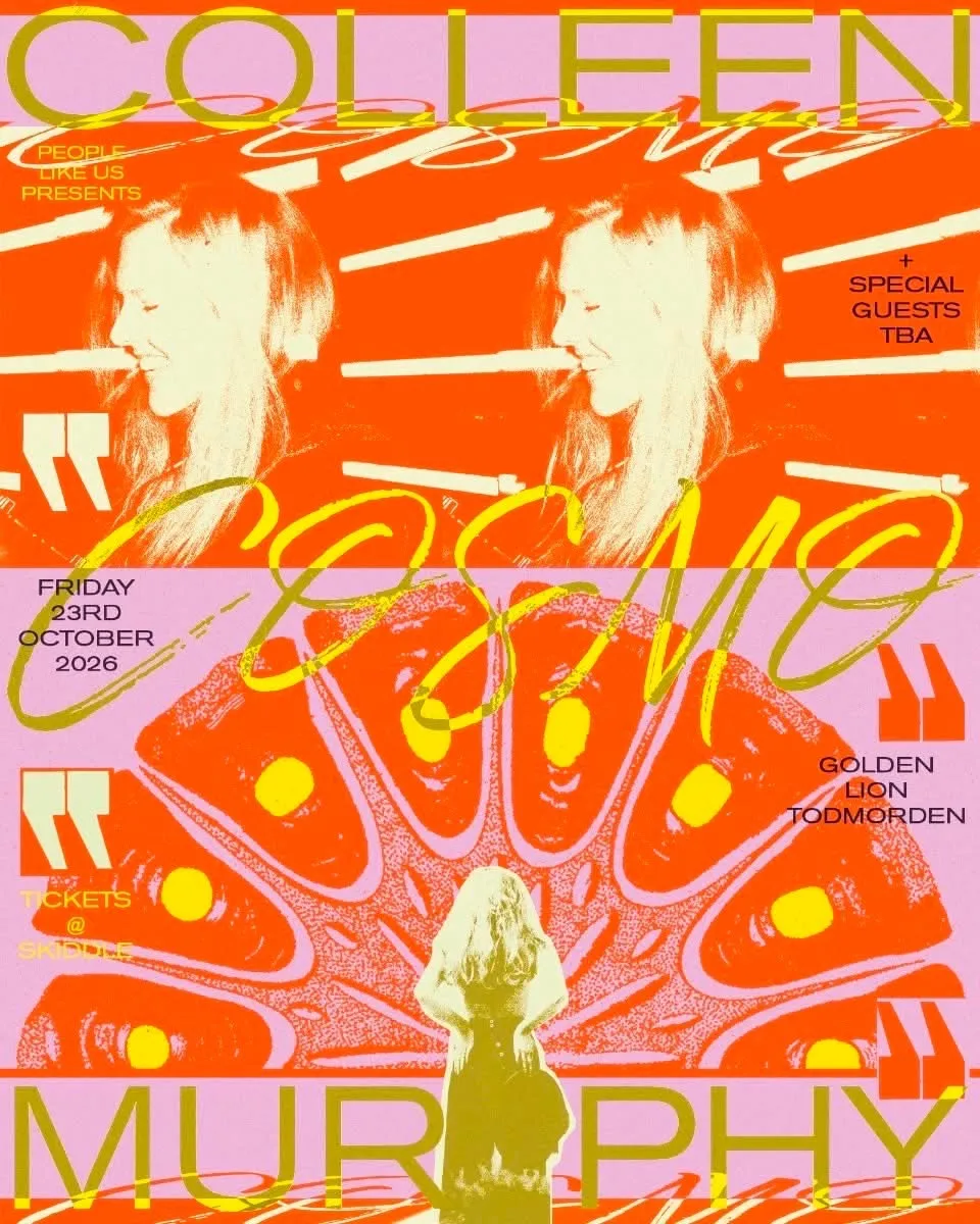 Colleen 'Cosmo' Murphy / Sarah Bates (live) / Sorcha & Mike at The Golden Lion flyer