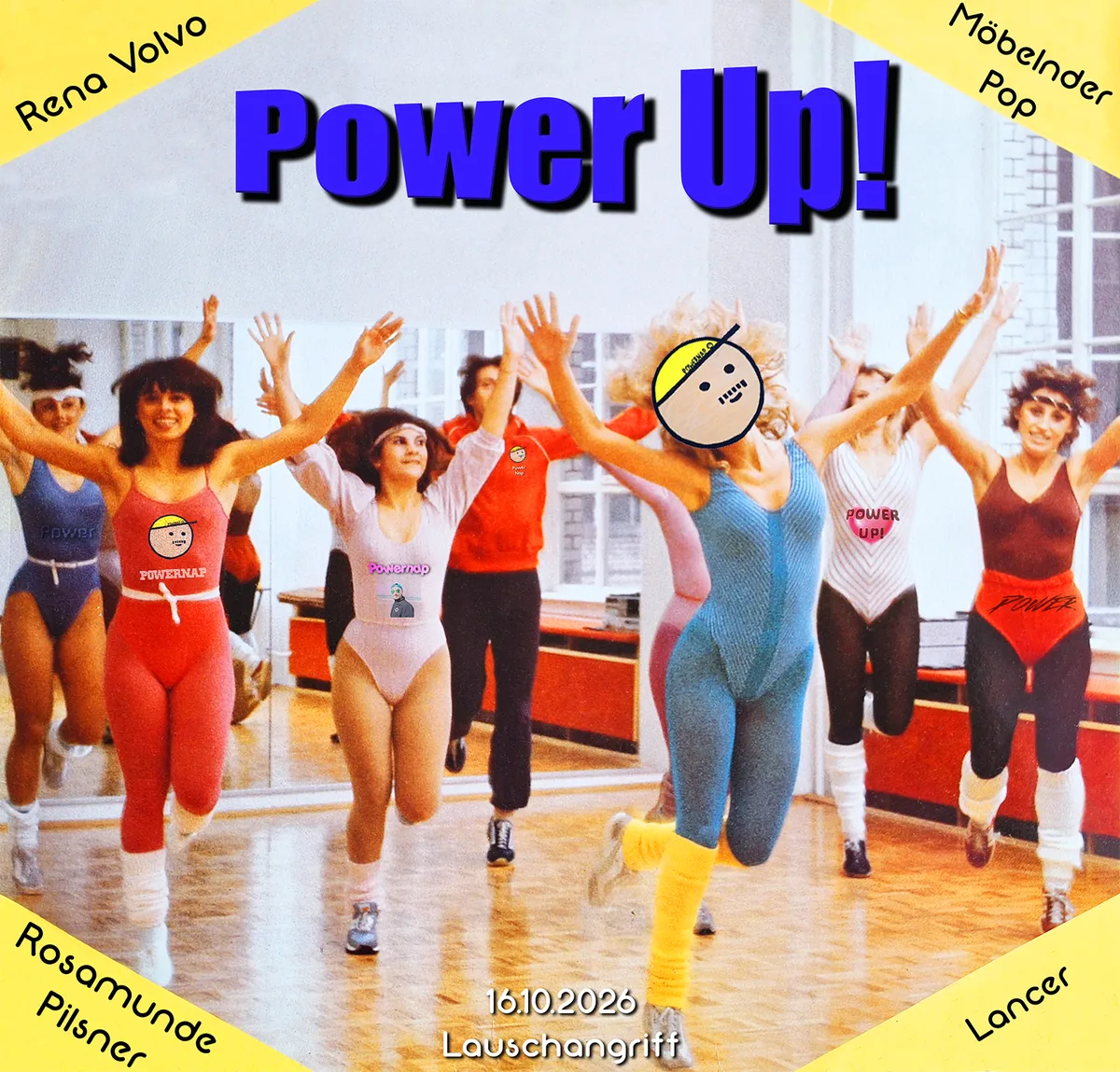 Power Up at Lauschangriff flyer