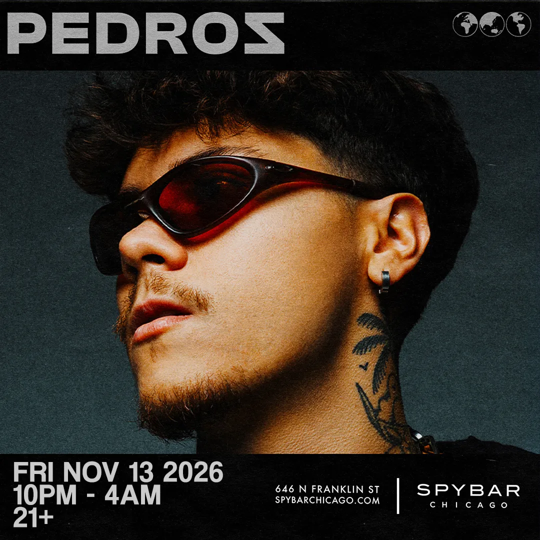 Pedroz at Spybar flyer