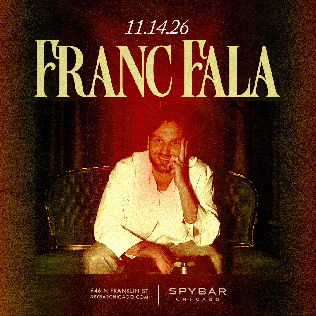 Franc Fala at Spybar flyer