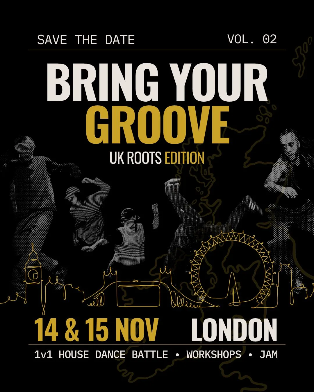 BringYourGroove (Vol II) at 229 London flyer