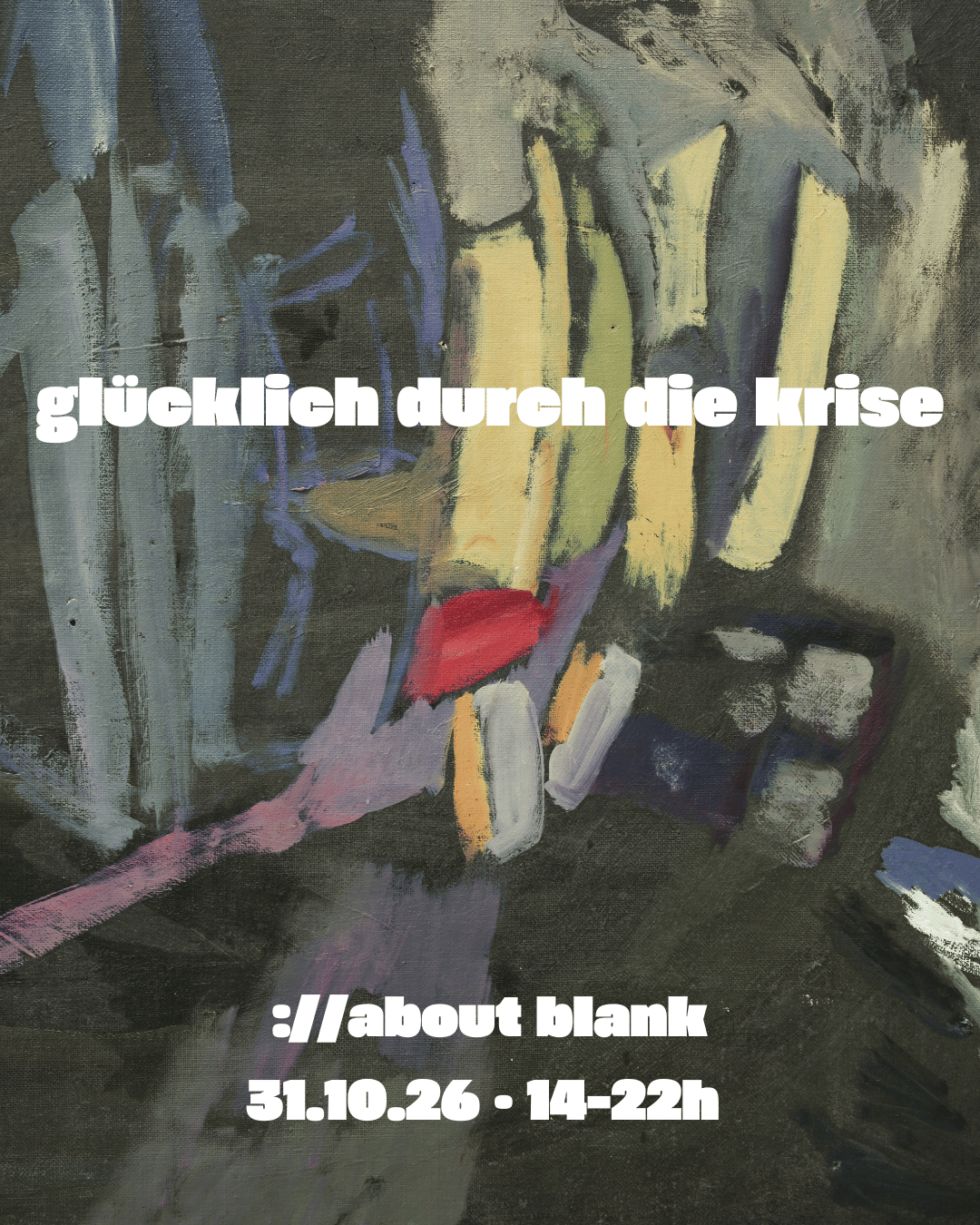 Glücklich durch die Krise (G2DK) - Daytime Rave at ://about blank flyer