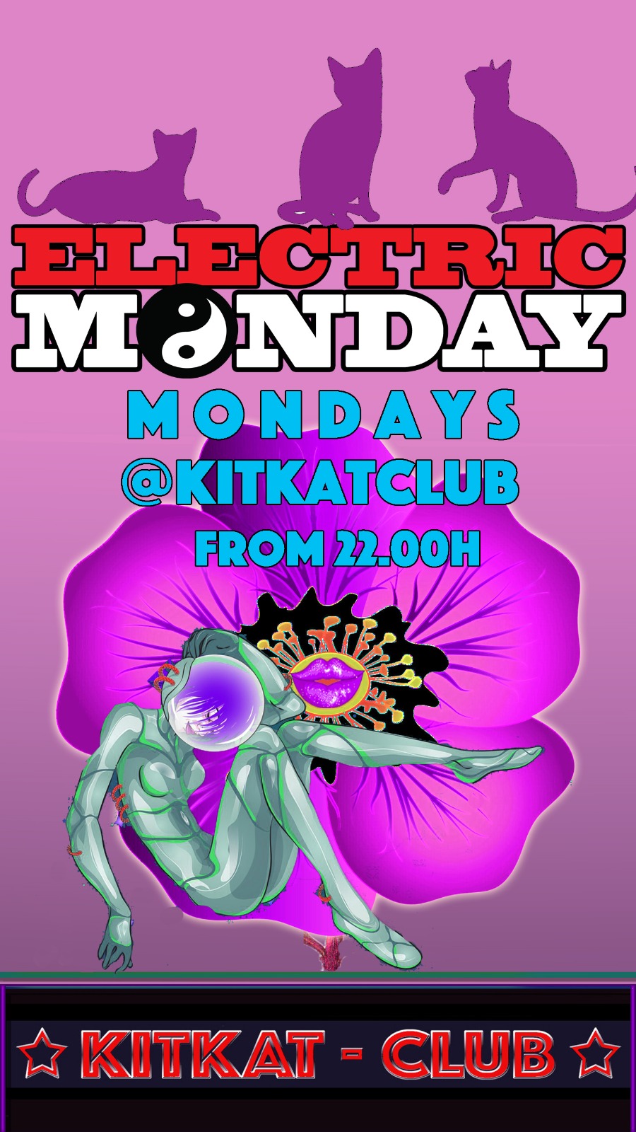 Electric Monday@KitKat at KitKatClub flyer