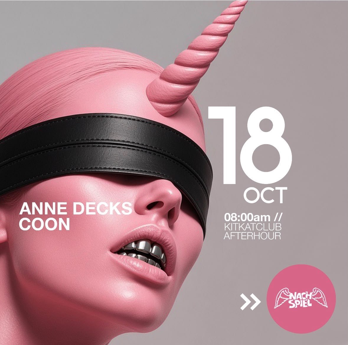 Nachspiel at KitKatClub flyer