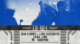 Jean d'Armes, Lord Fascinator, Laura Lynn, Mr. Handyman - Dead Letter No.9 at Dead Letter No. 9 flyer