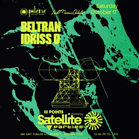 III Points Satellite: Beltran at Jolene Downtown Miami flyer