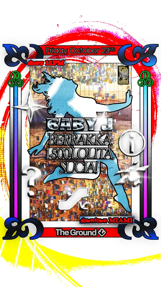 BABY J at CLUB SPACE flyer