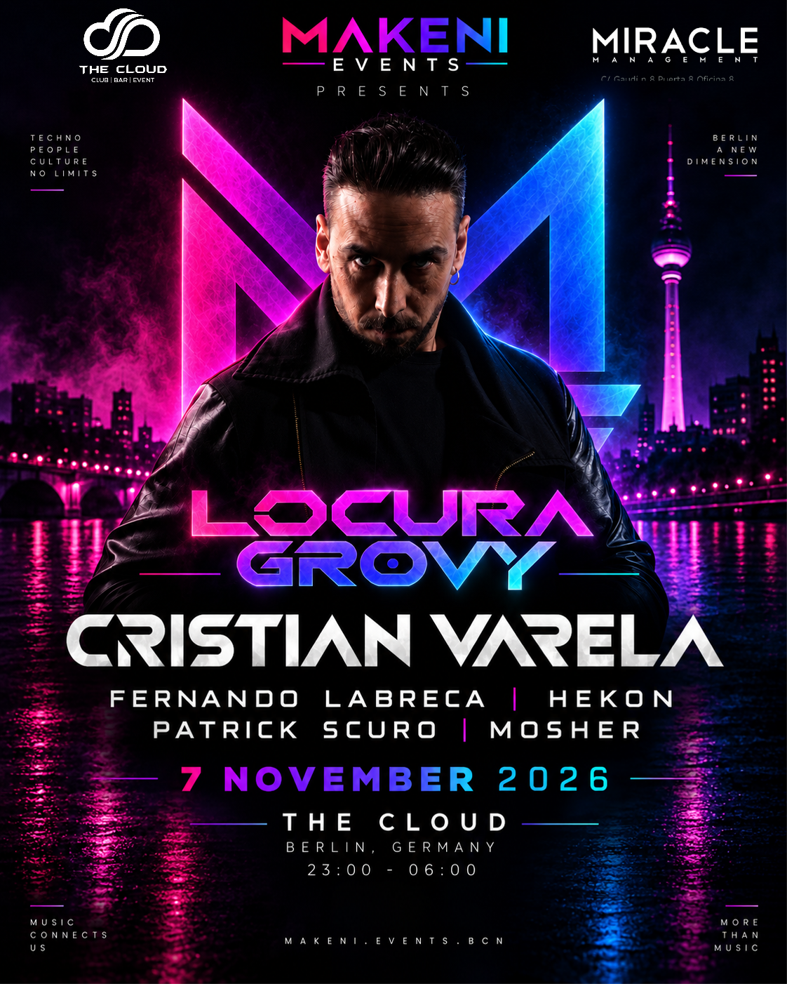 Locura Grovvy at The Cloud flyer