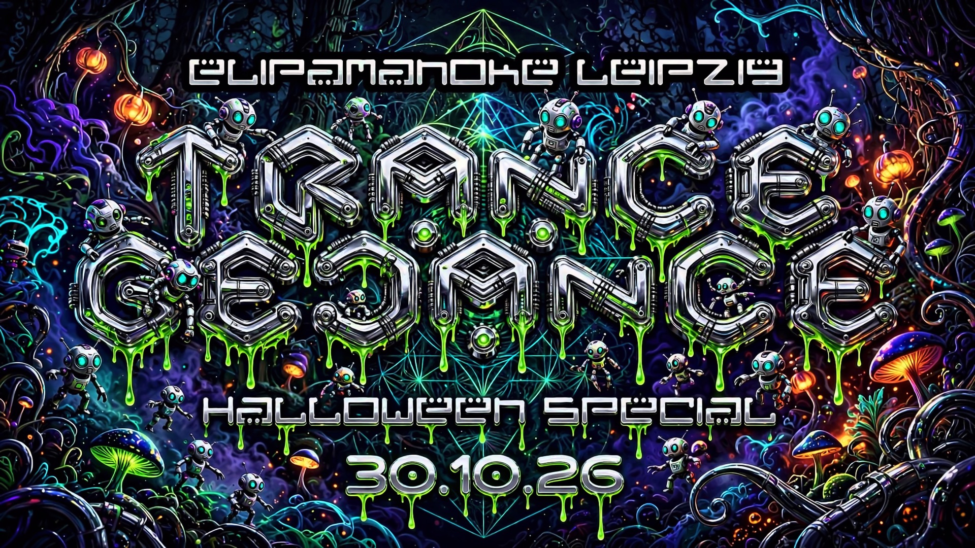 Trancegedance - Halloween Special at Elipamanoke - Leipzig flyer