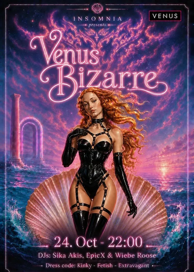 Venus Bizarre at INSOMNIA Berlin flyer
