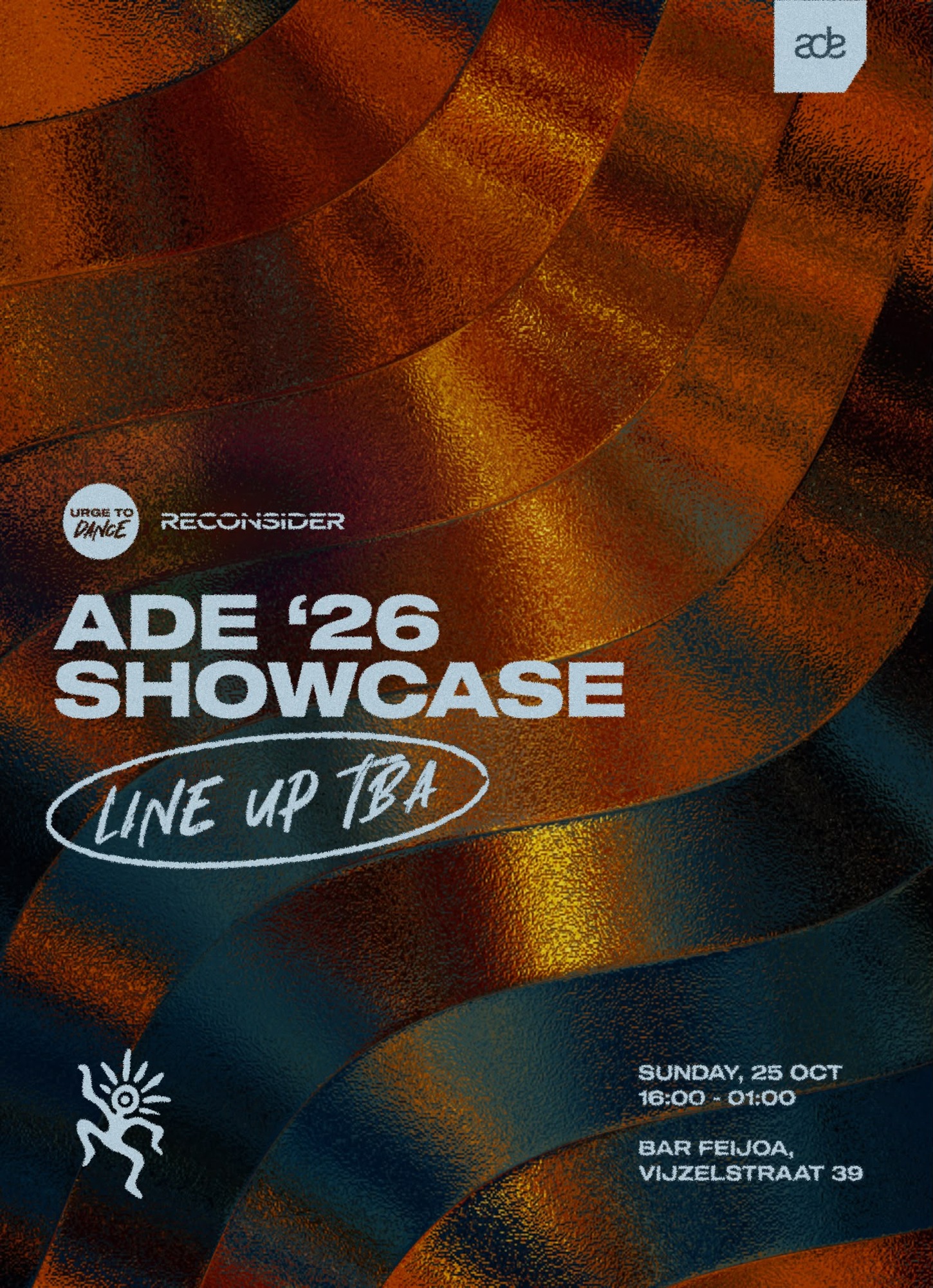 Urge To Dance x Reconsider: ADE '26 Showcase at Bar Feijoa flyer