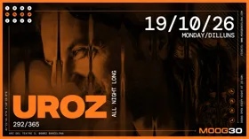 uroz at Moog flyer