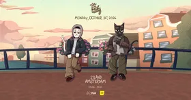 Sona presents: Two and A Half Cats at Ijland flyer