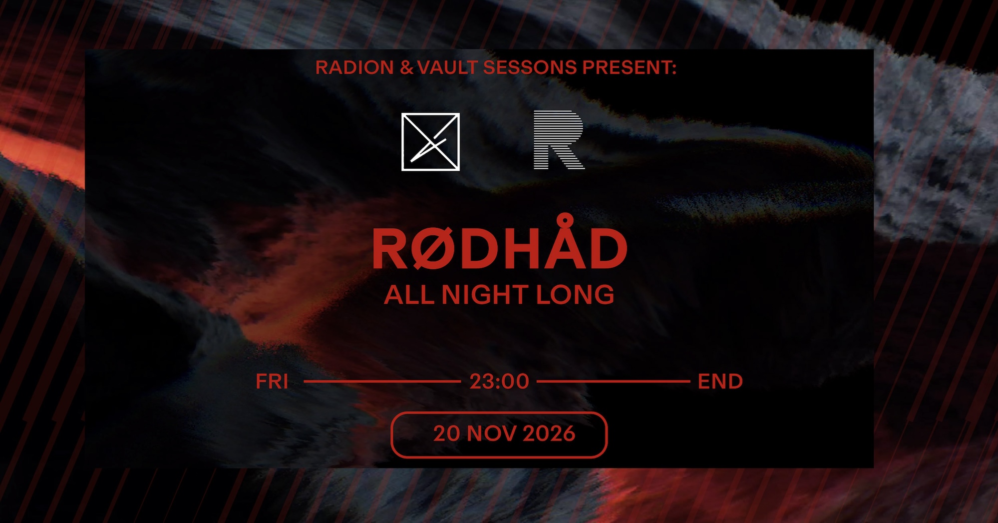 Rødhåd All Night Long - Vault Sessions & RADION at RADION flyer