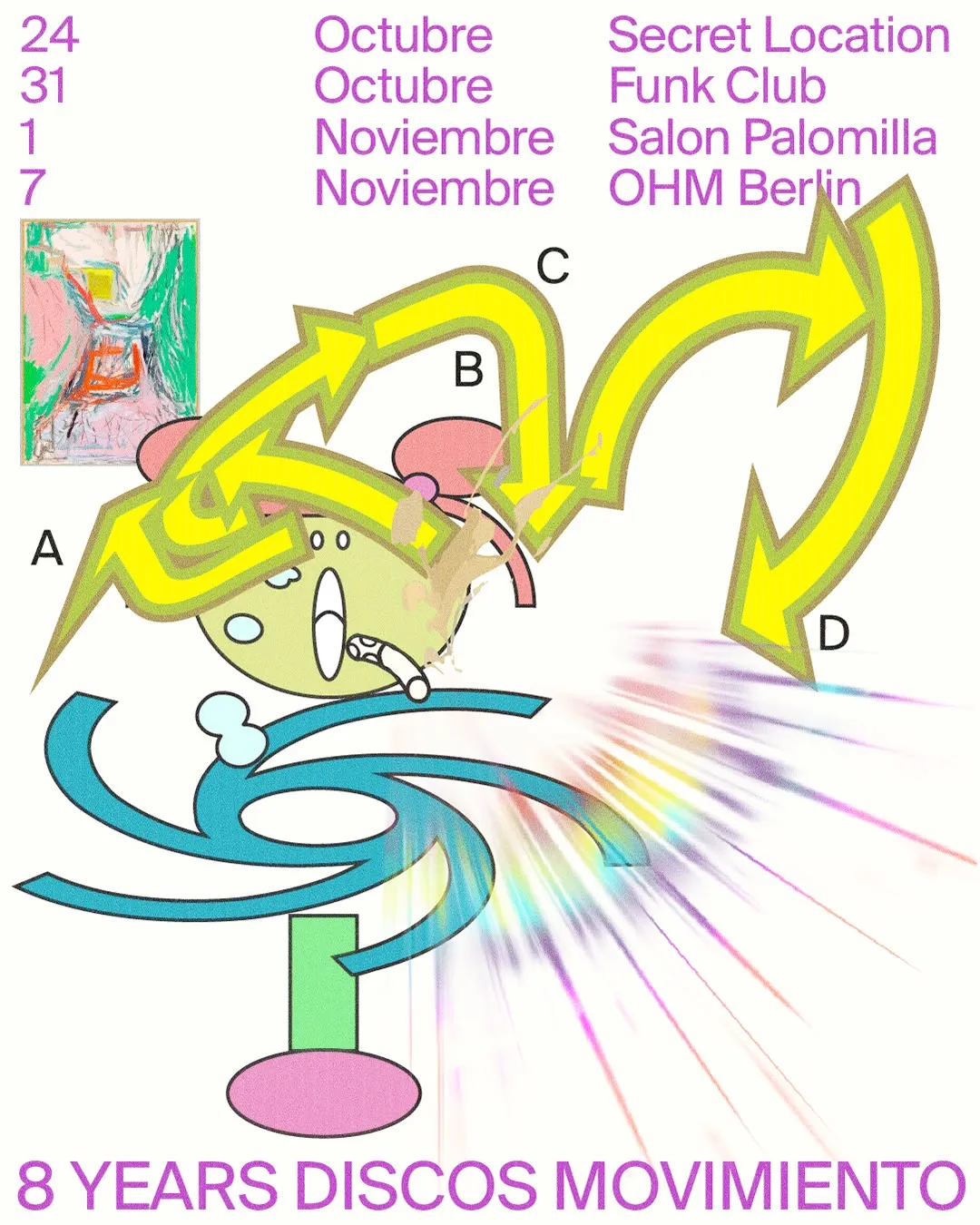 Discos Movimiento at OHM flyer