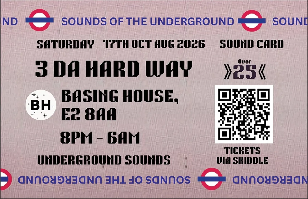 SOUNDS OF THE UNDERGROUND at Basing House flyer
