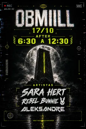 OBMIILL at TBA - obmiill flyer