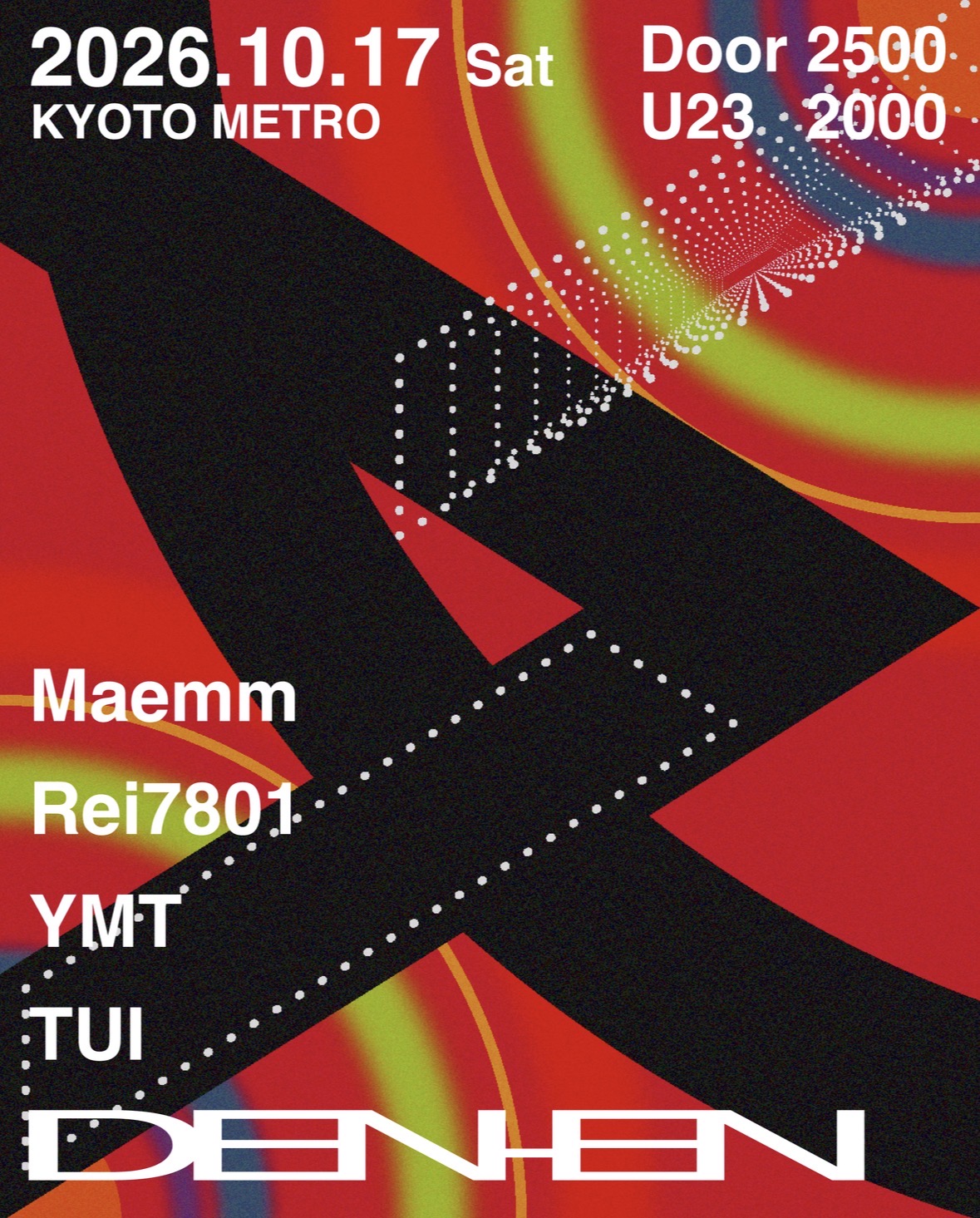 DEN-EN at Club Metro flyer