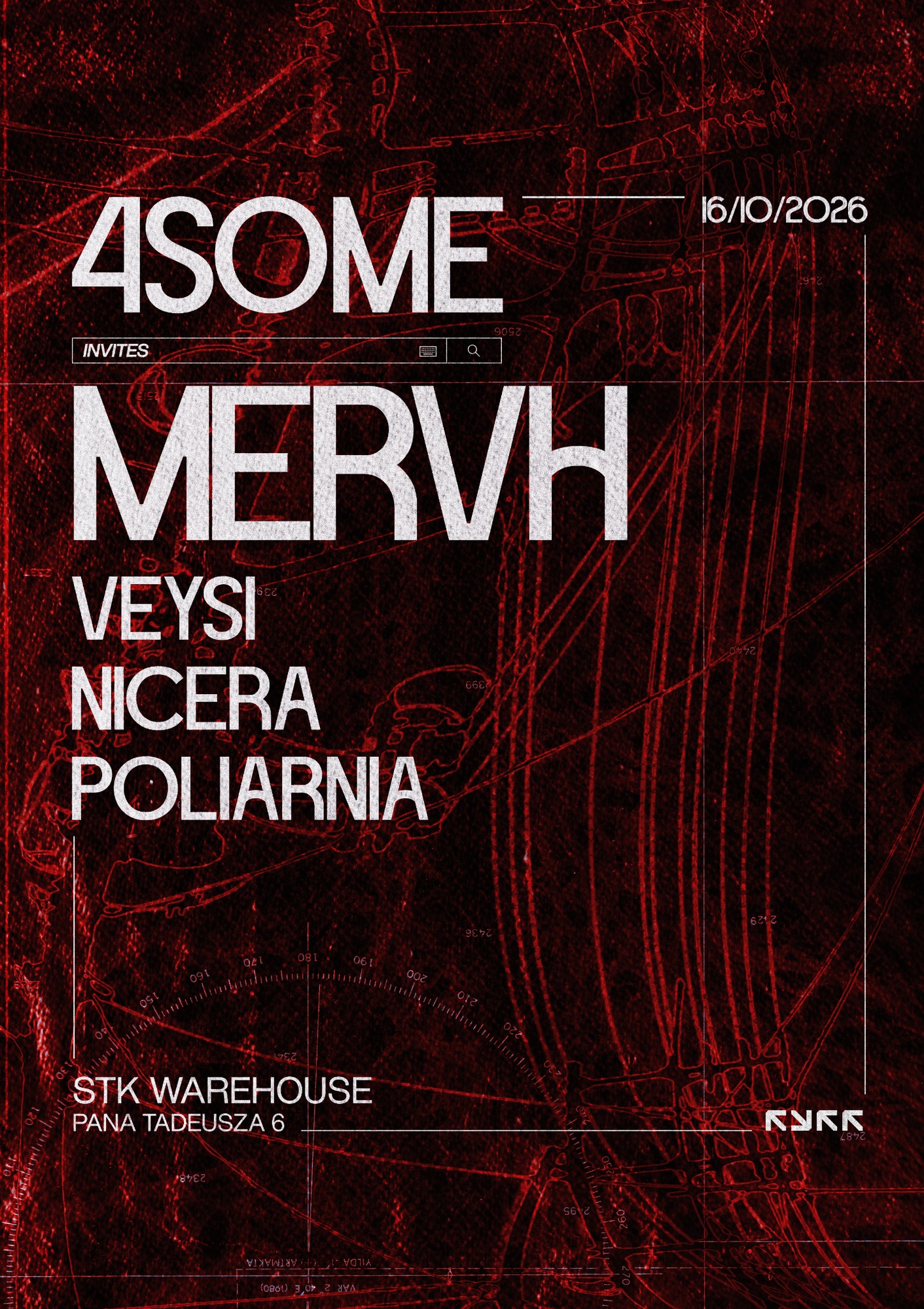4SOME INVITES - PUZZ at STK 47 WAREHOUSE flyer