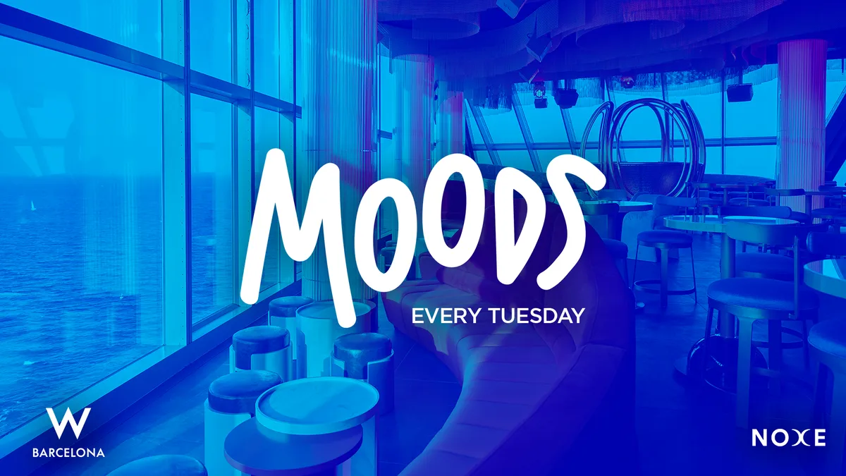 FREE GUEST LIST * Moods at Noxe (26th floor W Barcelona) at Noxe Barcelona flyer