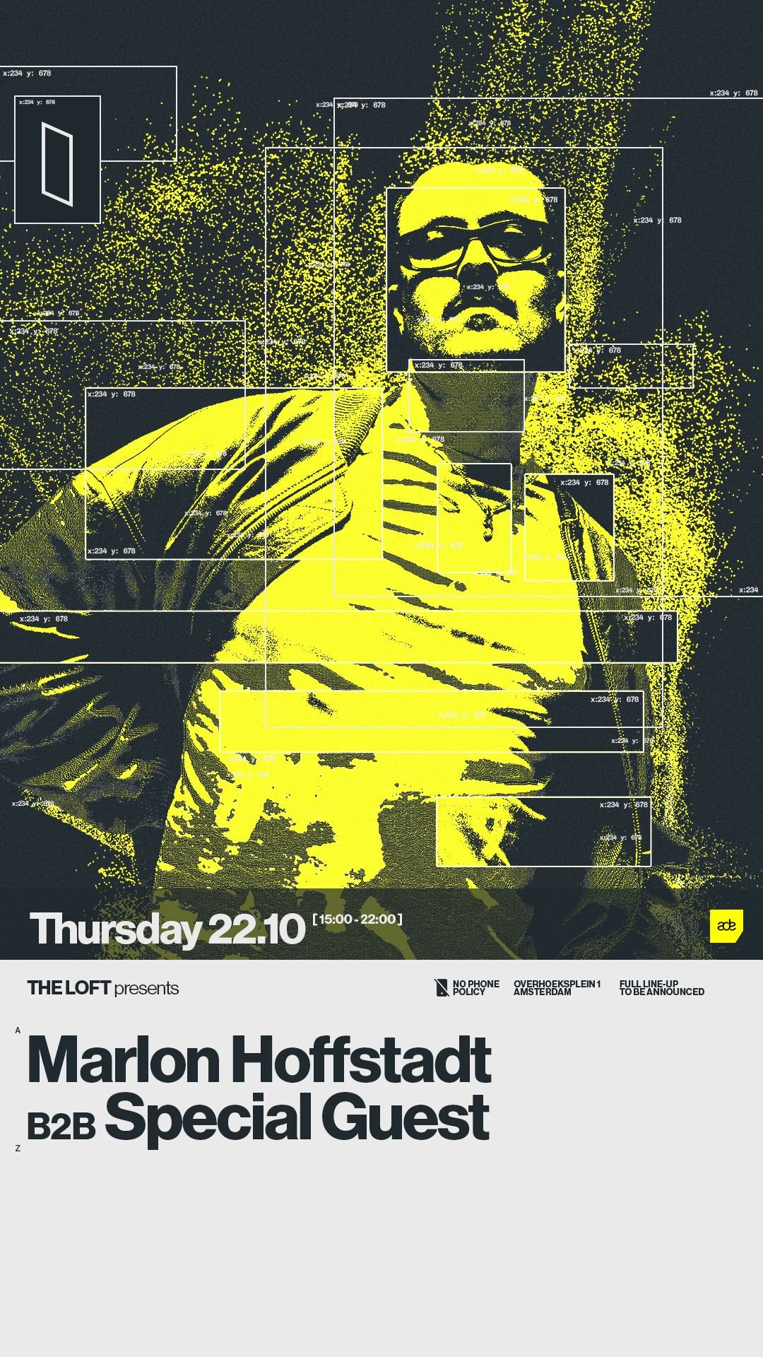 THE LOFT presents: Marlon Hoffstadt B2B Special Guest at A’DAM The Loft flyer