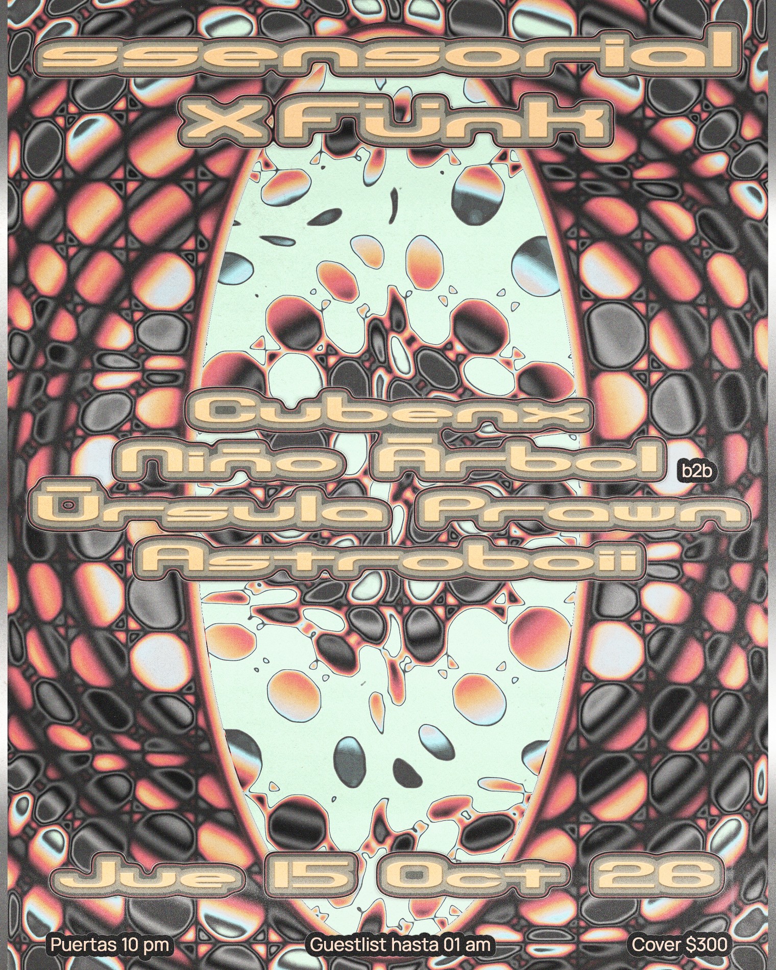 Ssensorial x Fünk at Fünk Club flyer