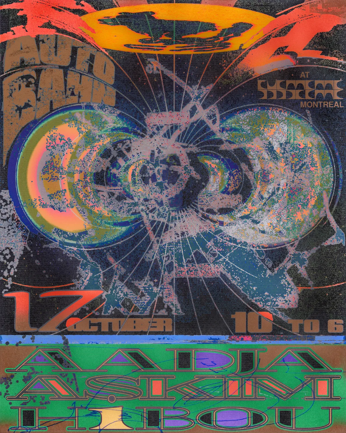 Autobahn at Système flyer
