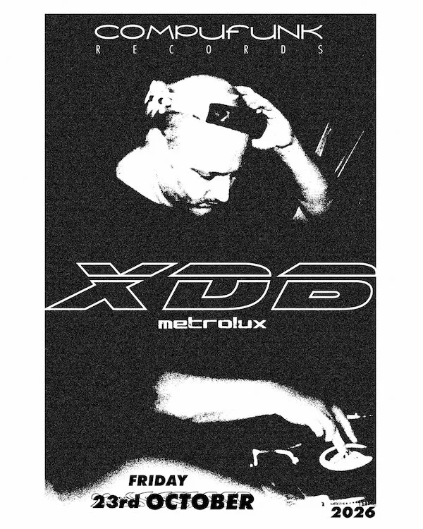 MATRIX feat XDB at Compufunk Records flyer