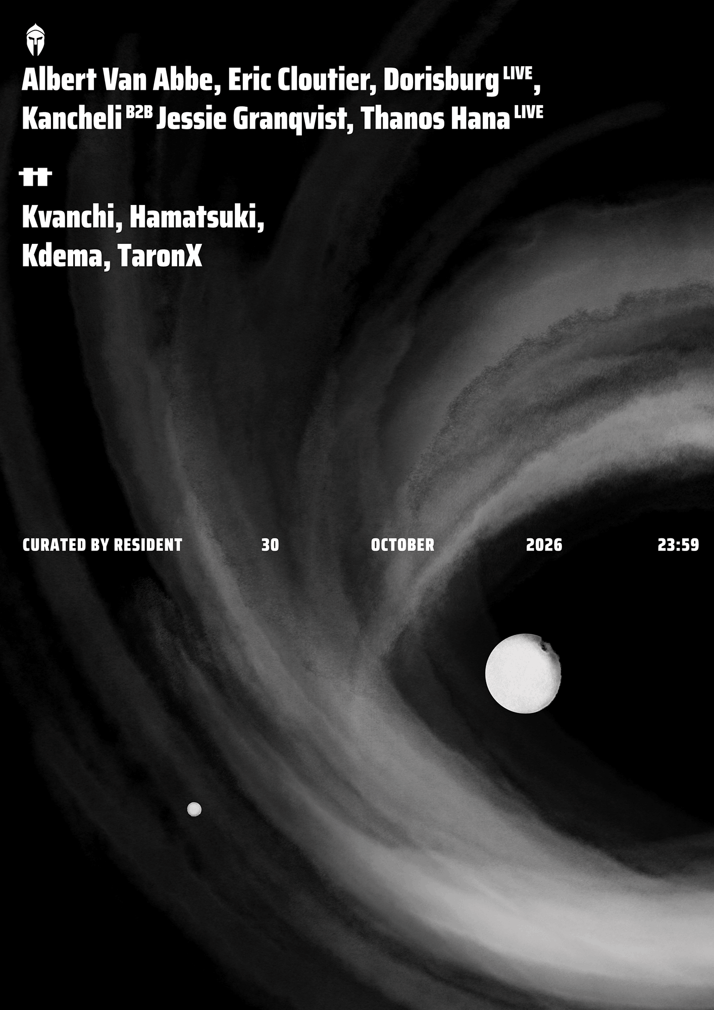 Curated By Resident: Kancheli at Bassiani flyer
