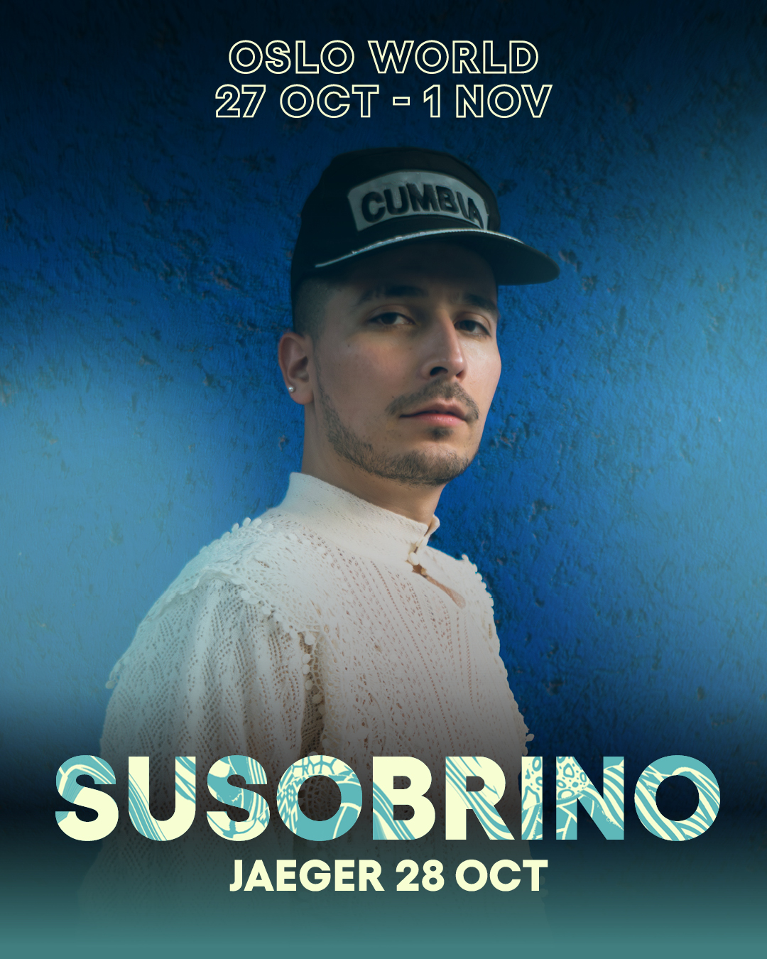 Oslo Word: Susobrino + Technocute at Jaeger flyer