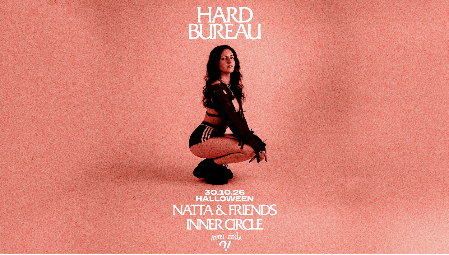 HARDBUERAU HALLOWEEN EDITION W/ Natta + INNER CIRCLE at Fundbureau flyer