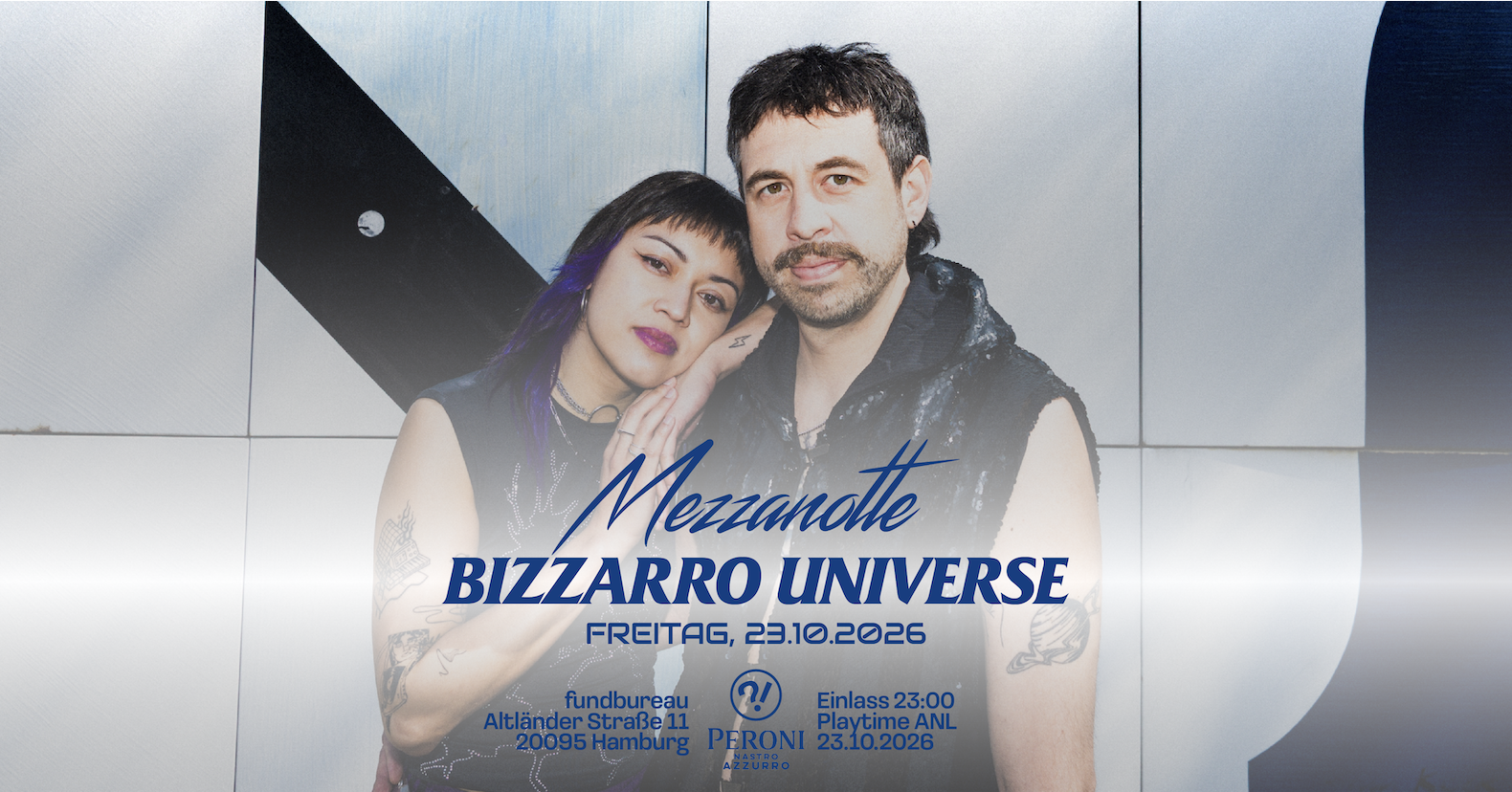MEZZANOTTE Italo Disco at Fundbureau flyer