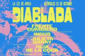 Diablada: Frente Cumbiero + Indus + Julieta Garay + Hija de la Coca at Sala Apolo flyer