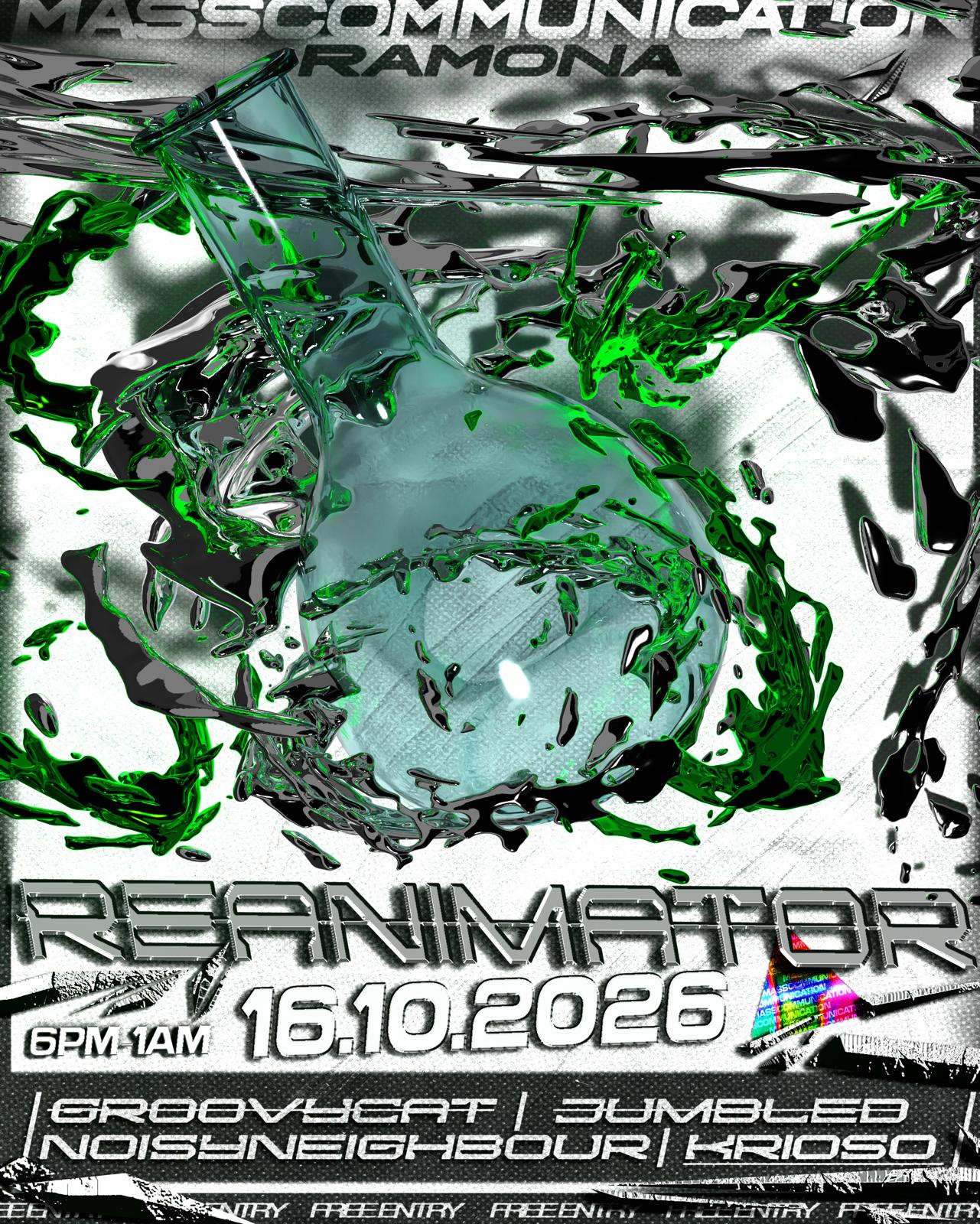Mass Communication: REANIMATOR at Ramona flyer