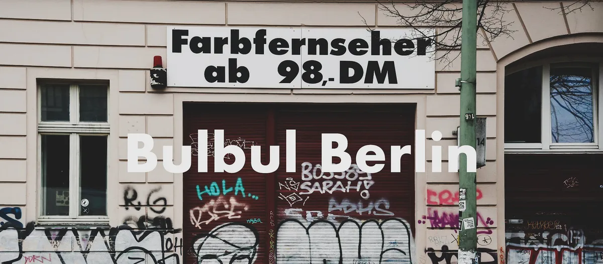 Welcome To My House: Ka.rim, La Terrasse b2b Monsai, MAD.MOD at Bulbul Berlin flyer