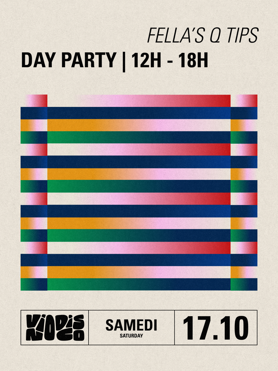 SPECIAL DAY PARTY: FELLA'S Q TIPS at Vino Disco flyer