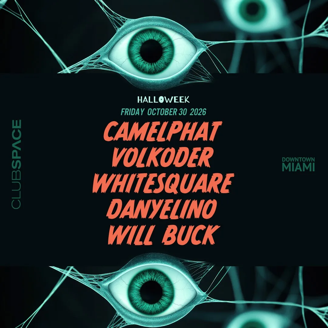 Halloweek: CamelPhat & Volkoder at Floyd Miami flyer
