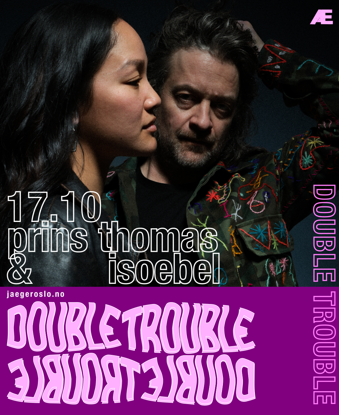 Double Trouble: Prins Thomas + Isoebel at Jaeger flyer