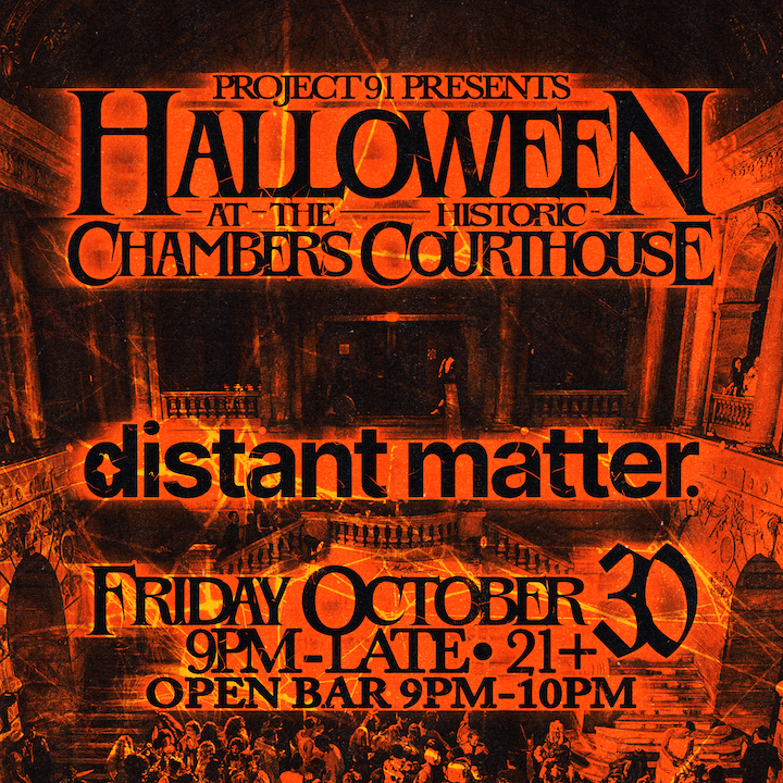 Distant Matter at Chambers Courthouse flyer